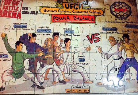 PUZZLE OCTAGONO HISTORY MMA
